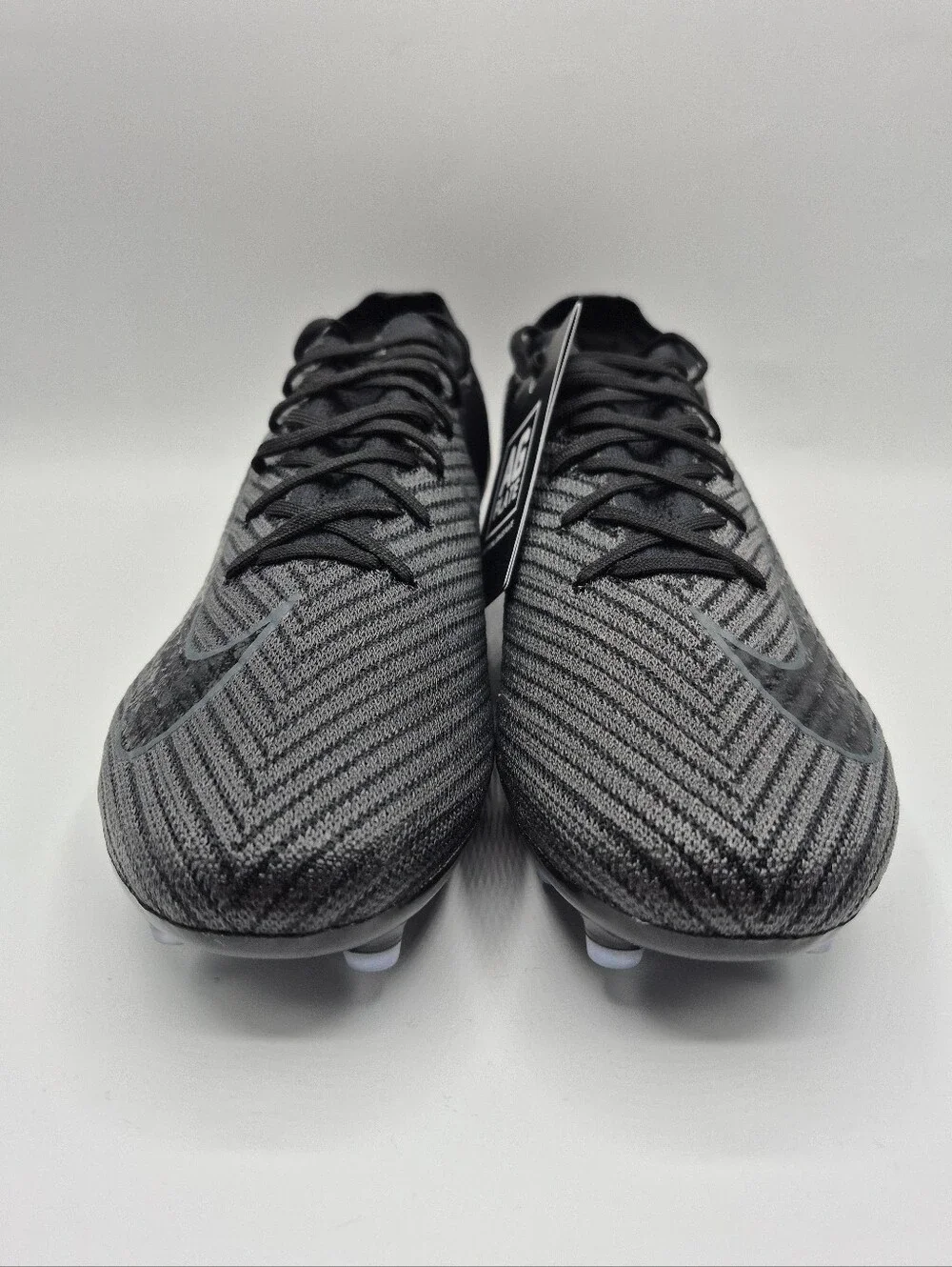 Nike Mercurial Vapor 16 ELITE AG Triple Black Mens 9 Soccer Cleats Boots New